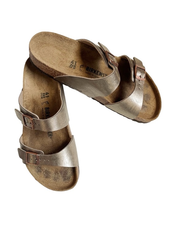 Birkenstock Shoes - Birkenstock Arizona Metallic Sandals 41